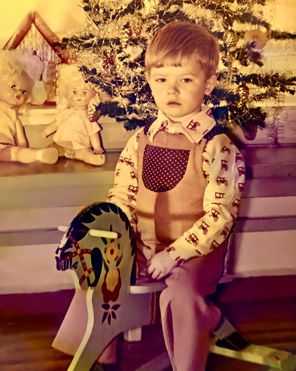    Андрей Данилко в детстве. Архивное фотоСоцсети
