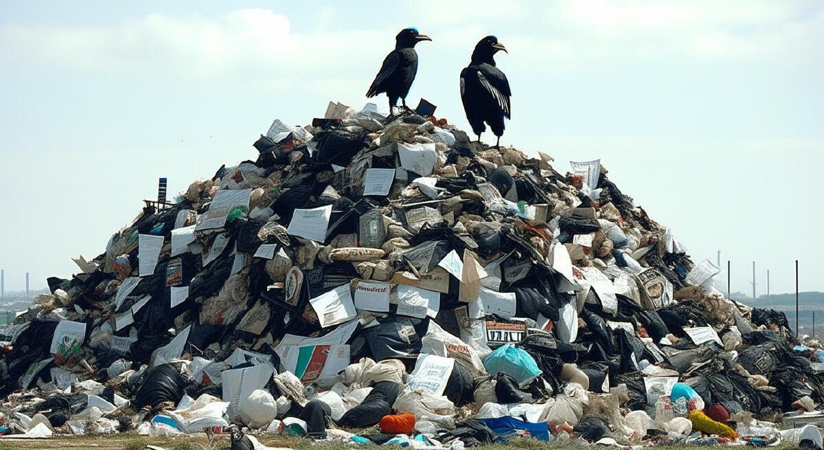 Бумажный мусор