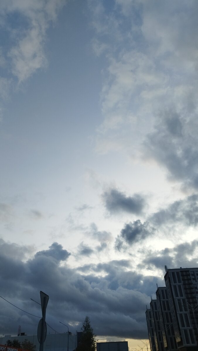 Серое питерское...