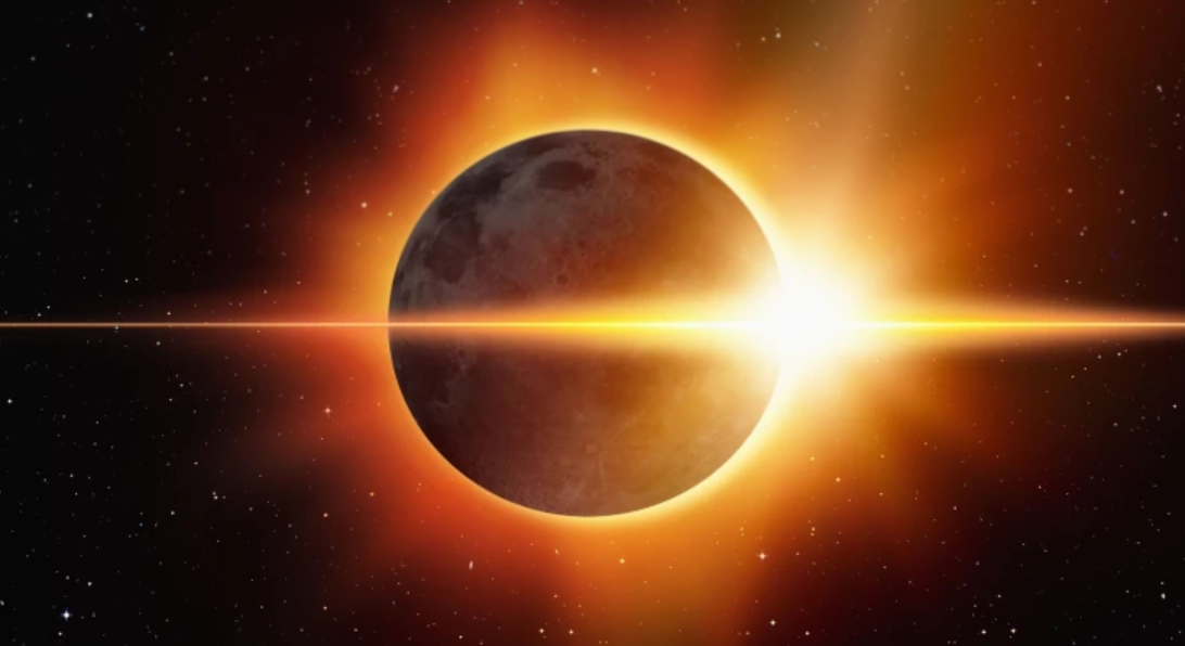 Солнечное затмение 2024 прямая трансляция. Затмение миф.