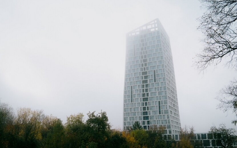    Фото утреннего тумана в Ижевске. Фото: Маша Бакланова