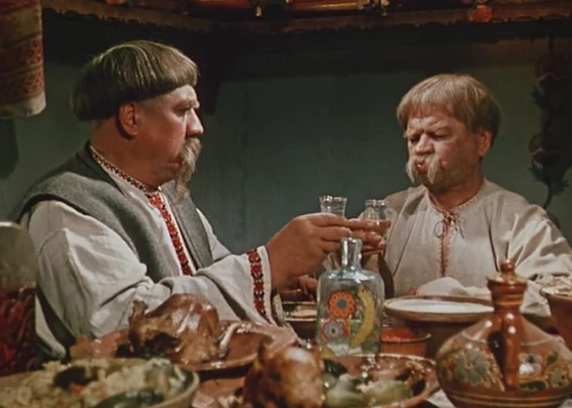 Кадр из фильма "Вечера на хуторе близ Диканьки", 1961 год.
