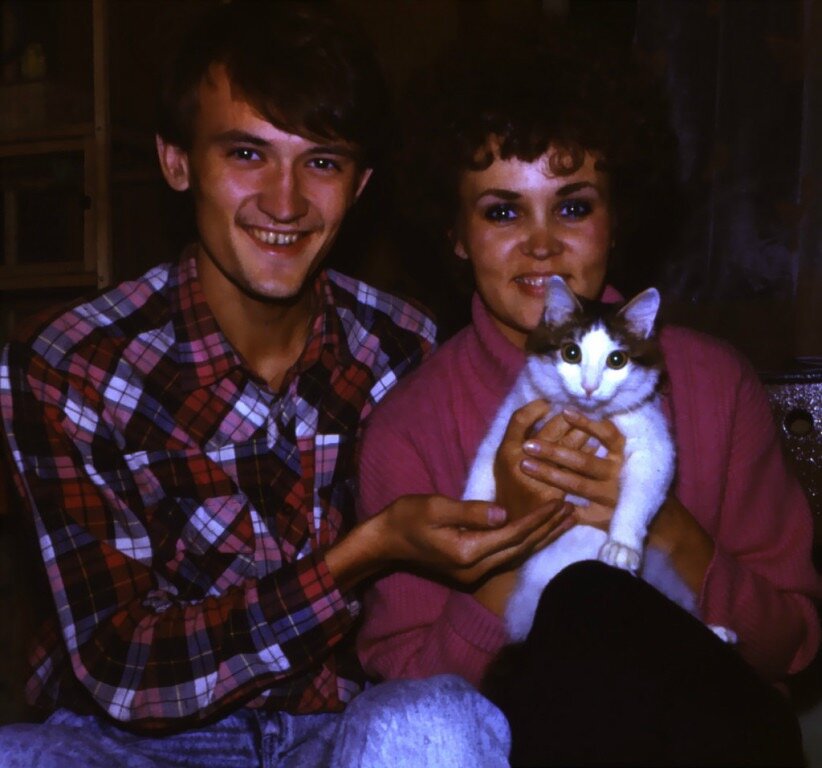 Я с братом 1988 год