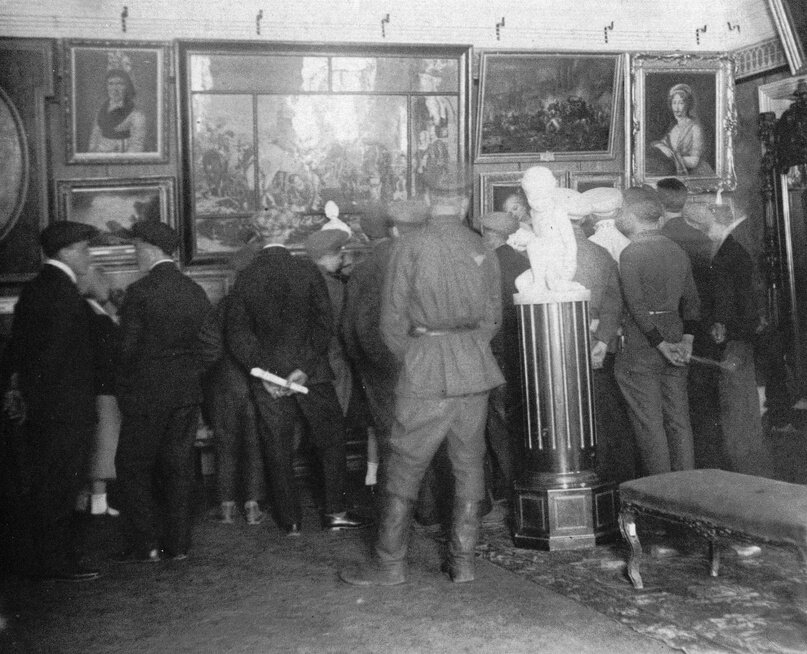 Музей изобразительных искусств в довоенные годы.1 из 4