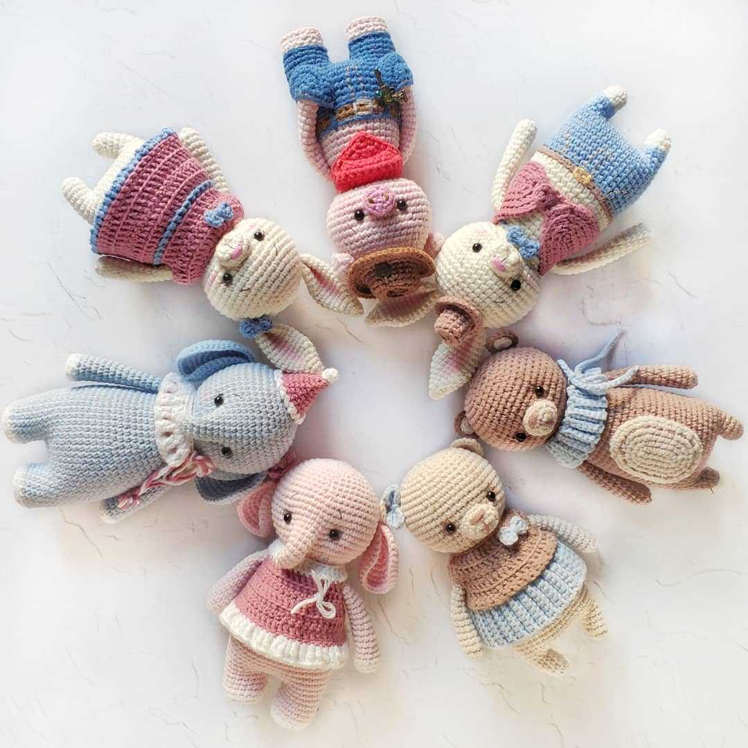 Вязание маленьких игрушек –амигуруми
