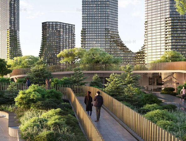 ЖК Jois – прогулочные пространства