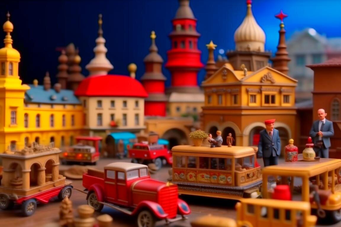 История происхождения игрушек в России