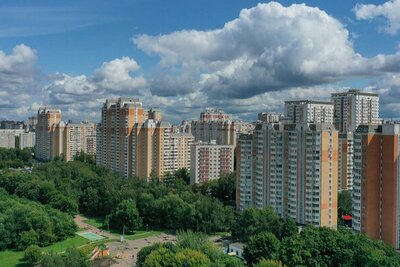    Многоэтажные дома на западе Москвы © Сайт мэра Москвы