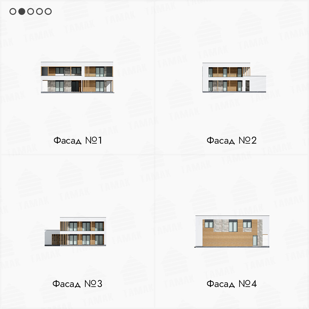 Фасады дома