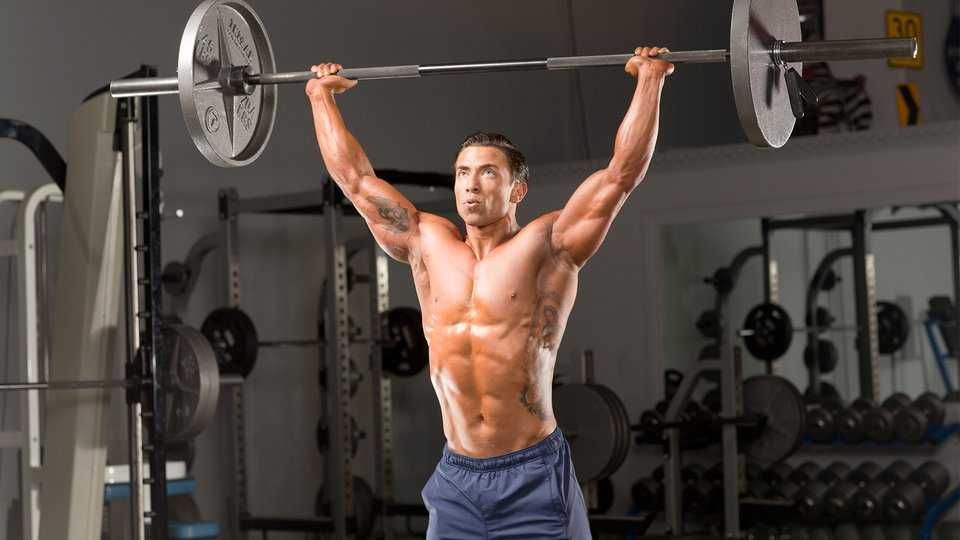 Standing Dumbbell Shoulder Press Р¶РёРј