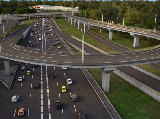    эстакада на Волгоградском проспекте в Москве // фото: bangkokbook.ru