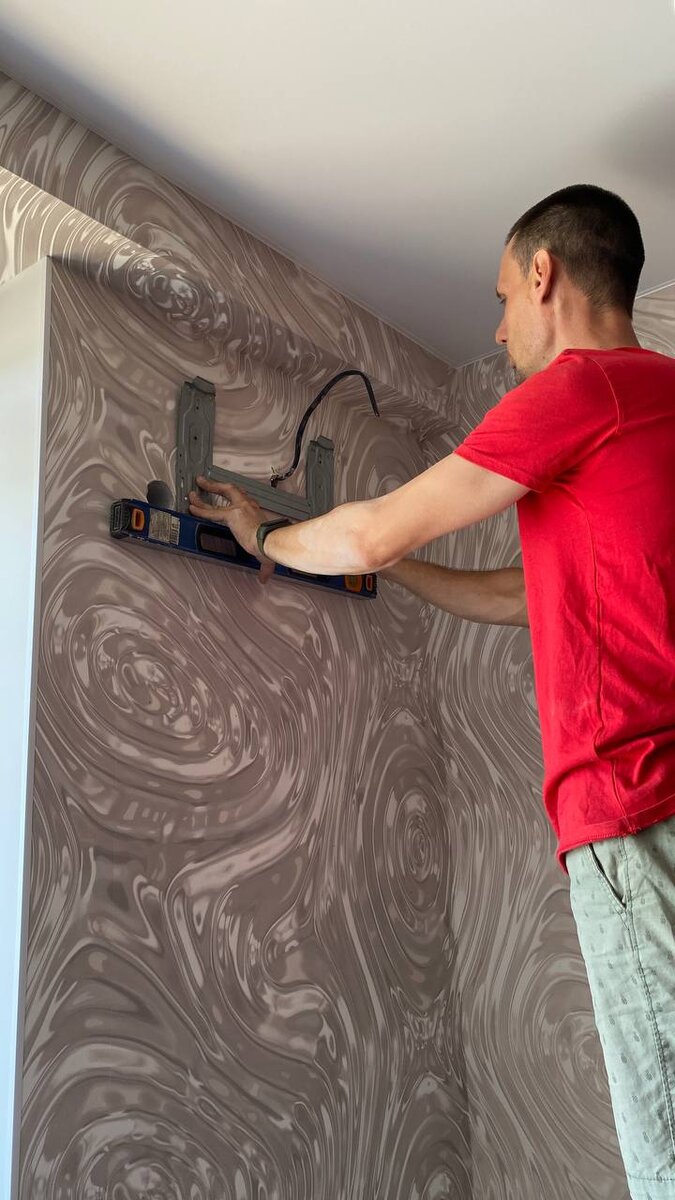 ,Прямой монтаж без труб и проводов в помещении. 