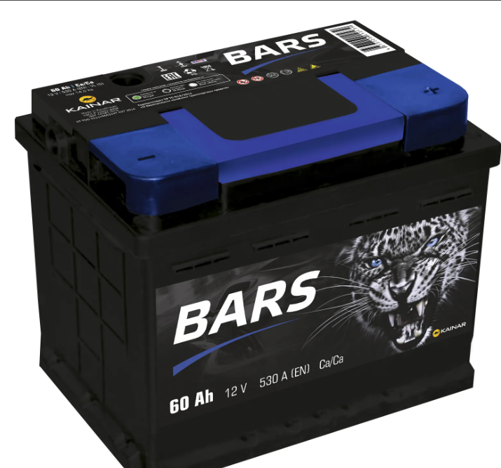 Аккумулятор Bars ( Казахстан)
