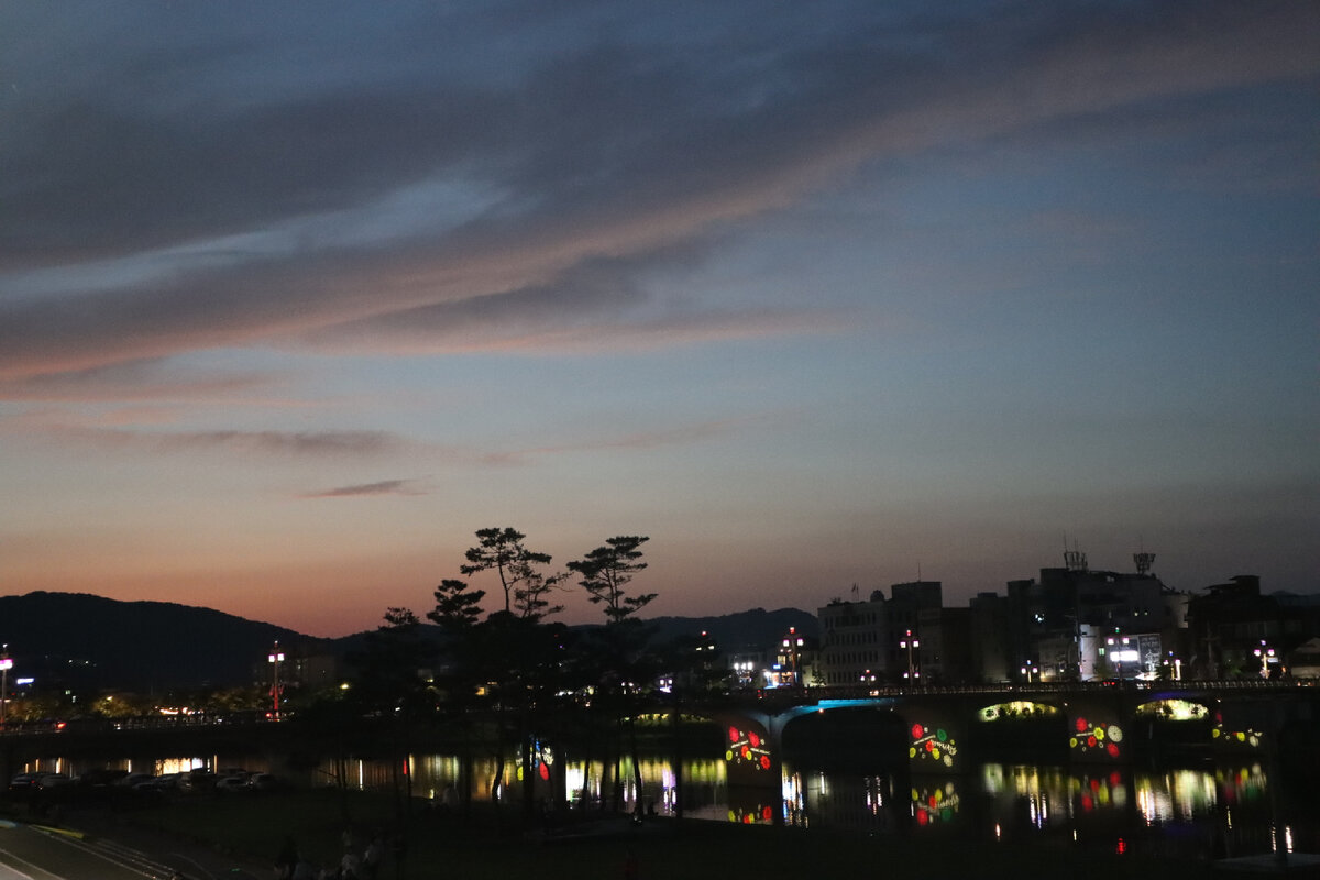 Огни ночного города 