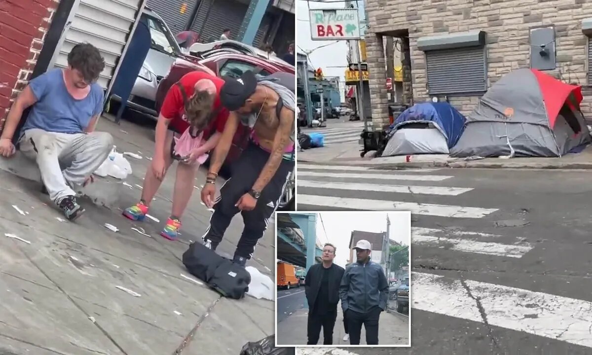 Филадельфия превратилась в город. Фото: Daily Mail