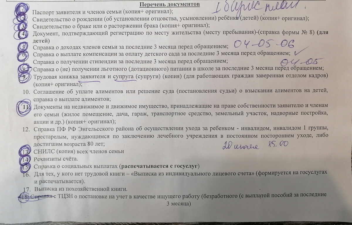 Фото автора. Перечень документов, необходимых для получения субсидии на развитие бизнеса.