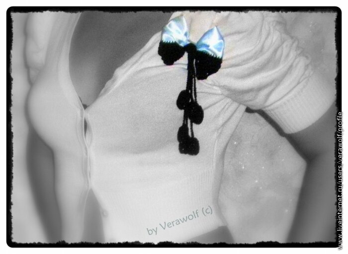 Вот решила показать как я делала свой бантик: