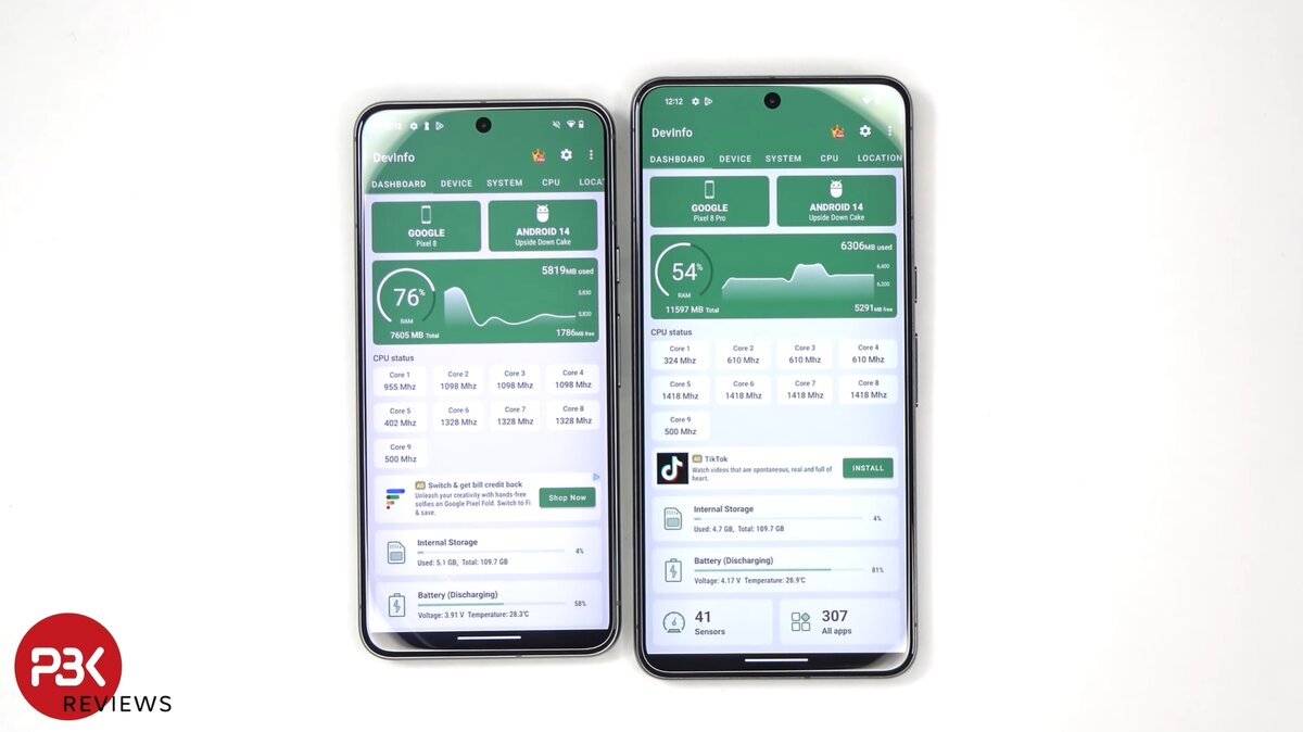    Новые тесты Google Pixel 8 и Pixel 8 Pro показали их низкую производительность [ВИДЕО]