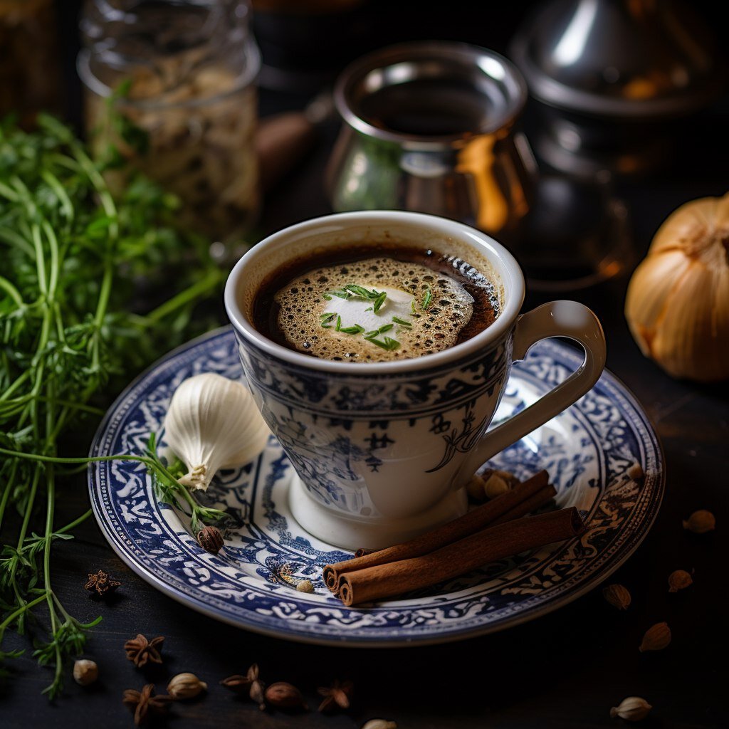 Турецкий кофе с чесноком и розмарином | Кофе с печеньками. | Дзен