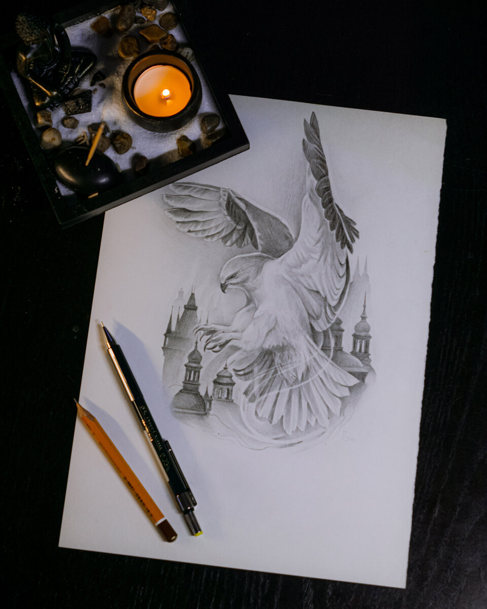 Свободные эскизы мастеров студии NoRules Tattoo