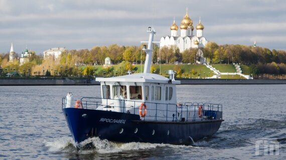 В областном центре спущен на воду рейдовый разъездной катер  «Ярославец-М» проекта 02220. Это двадцатое судно этого проекта.