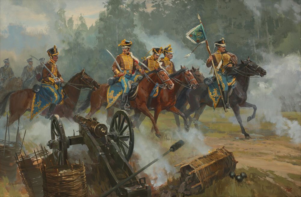 Дмитрий Александрович Ананьев «Рейд Ахтырских гусар» / grekovstudio.ru