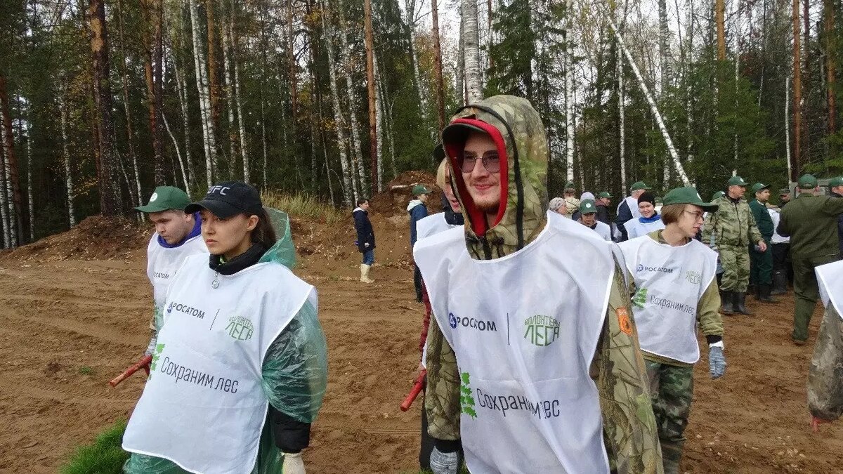     В рамках экоакции «Сохраним лес» более 100 волонтеров посадили 12 тысяч сеянцев в Якшур — Бодьинском лесничестве Удмуртии.