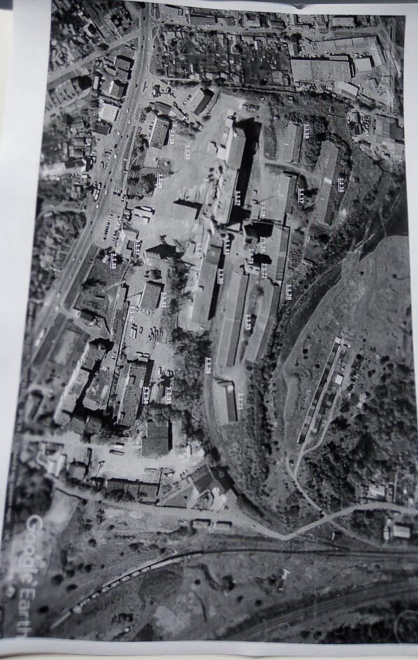 Орловский Мелькомбинат. Вид сверху