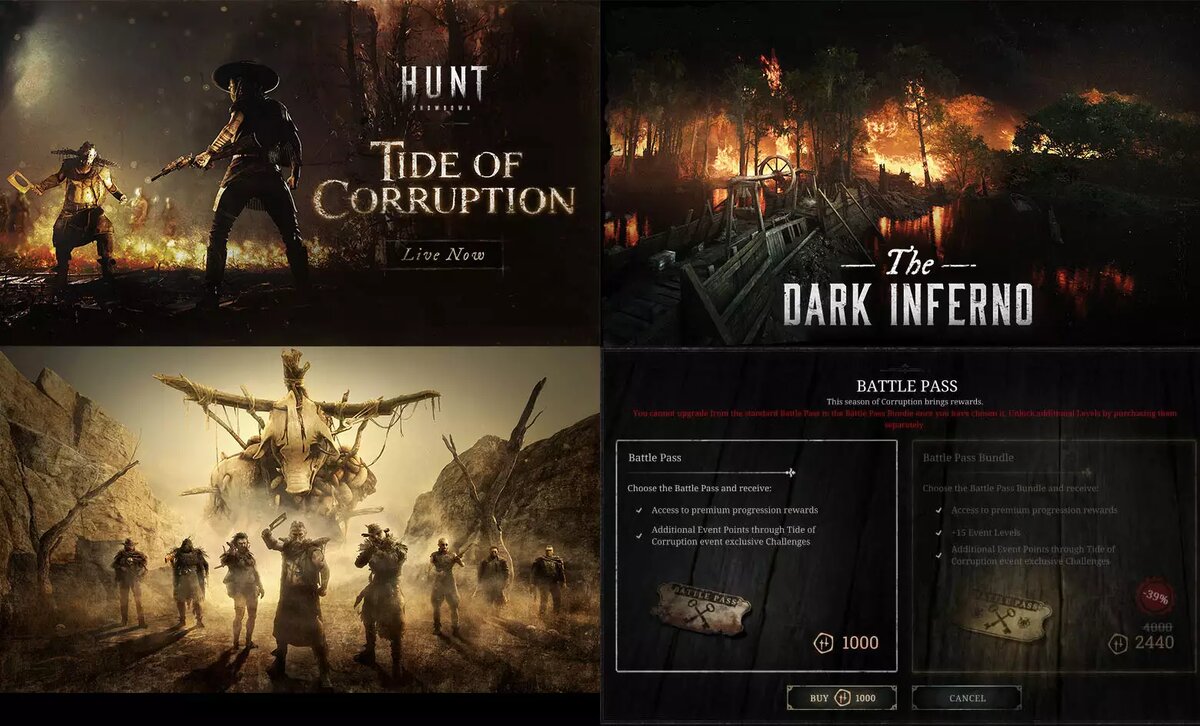 В Hunt: Showdown выпустили обновление 1.14 с ивентом Tide of Corruption |  Все про онлайн игры на ПК и другие платформы | Дзен