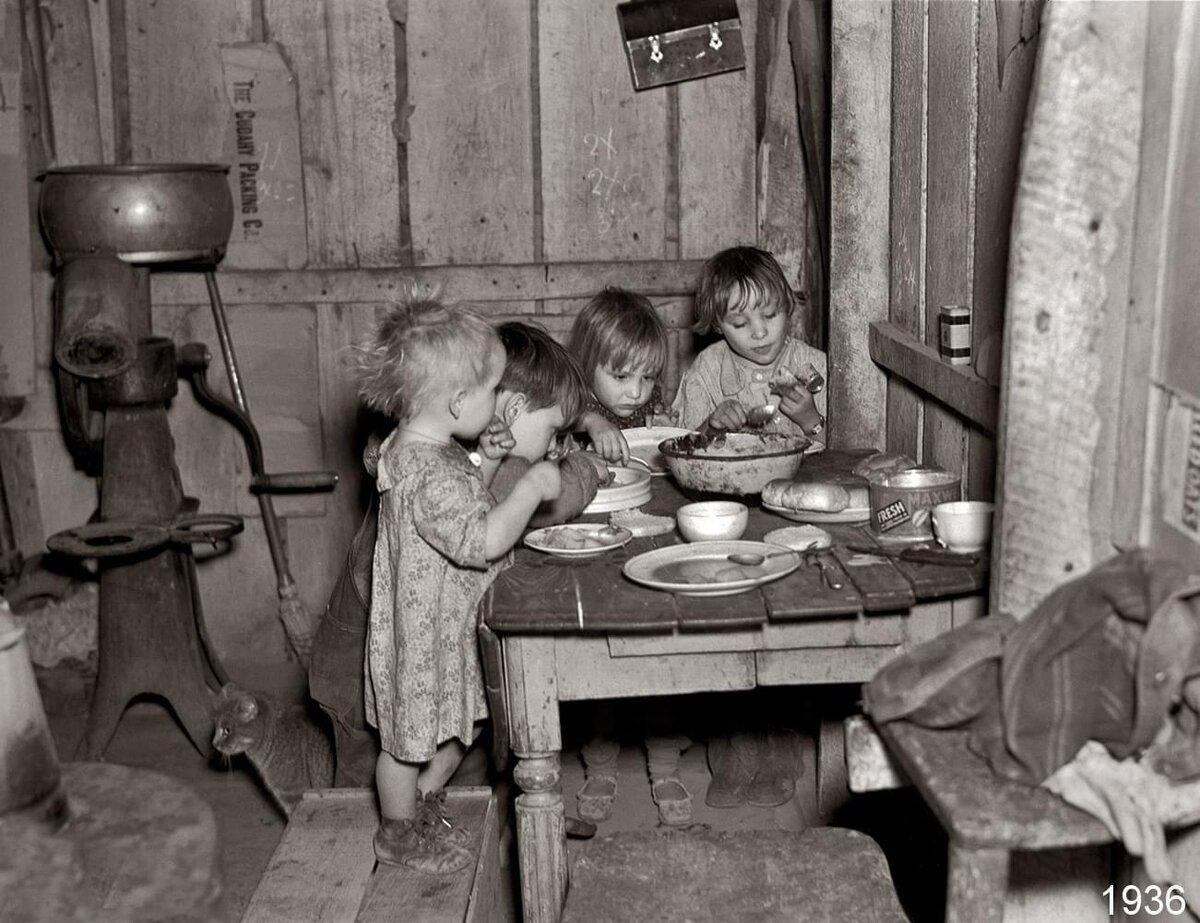 1936 год. Фото: (здесь и далее): Рассел Ли.