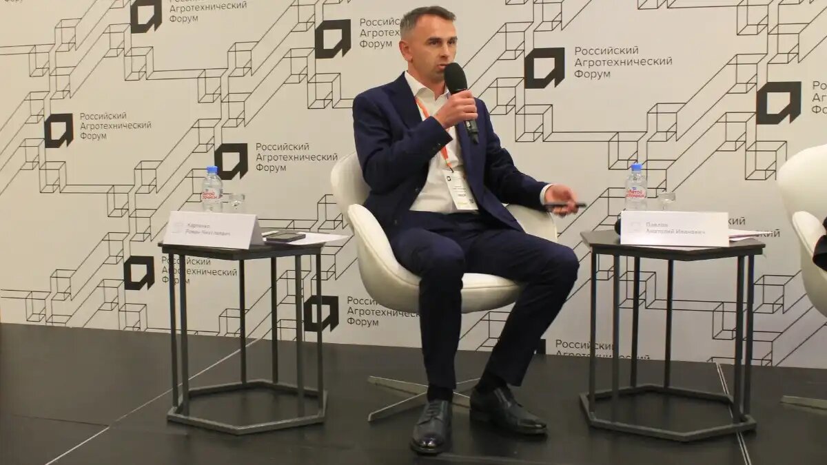 Фото: glavpahar.ru Роман Карпенко — заместитель председателя СД и технический директор KOBLiK GROUP на РАФ-2023