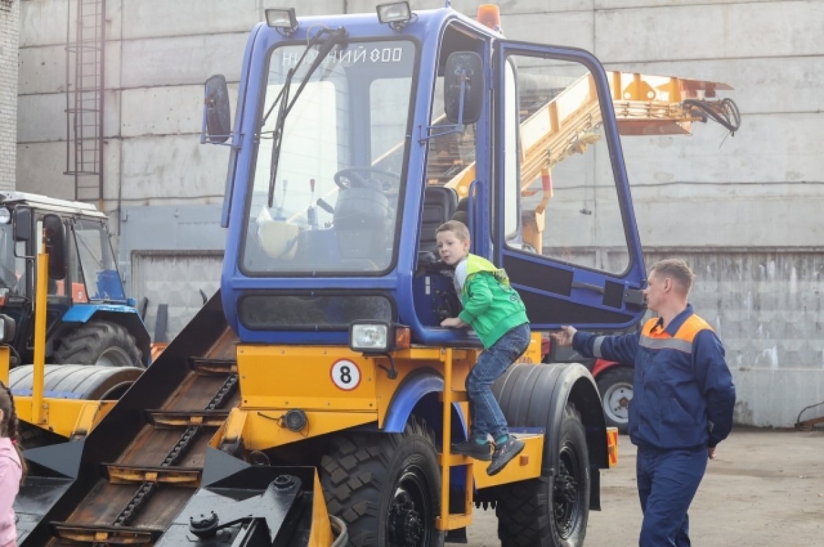    День открытых дверей для детей прошел на нижегородском дорожном предприятии
