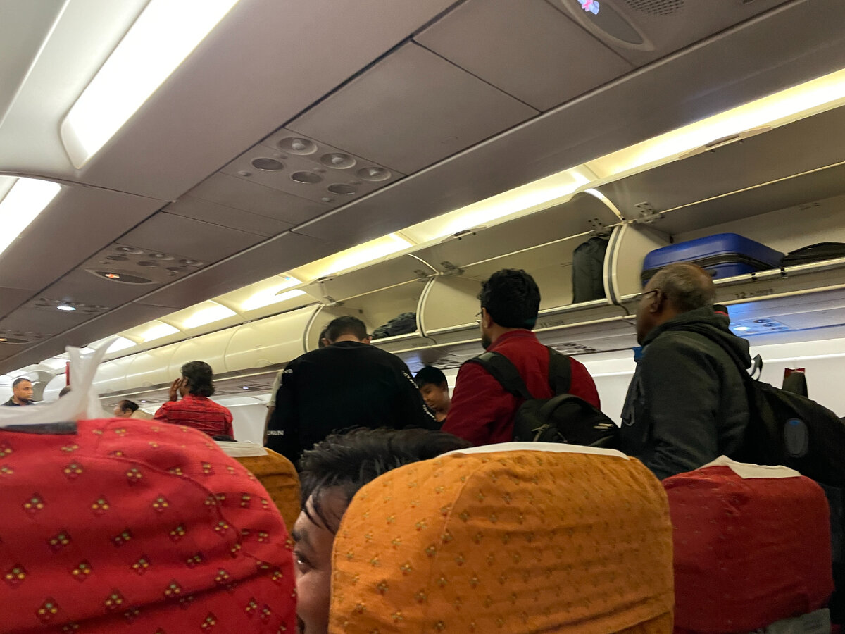 В самолете "Air India"