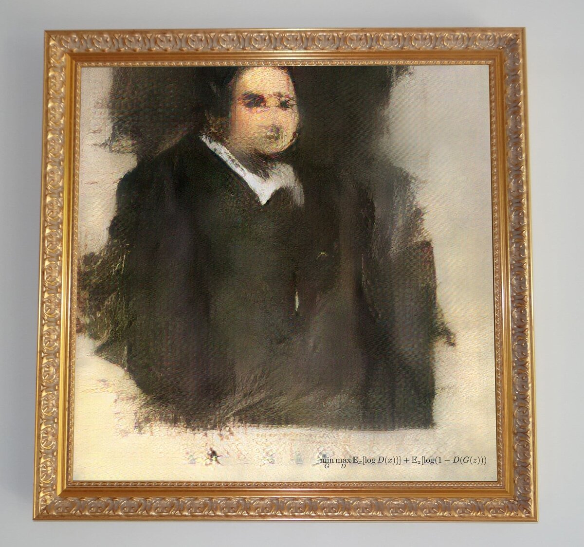 “Portrait of Edmond de Belamy” 2018. Obvious Arts