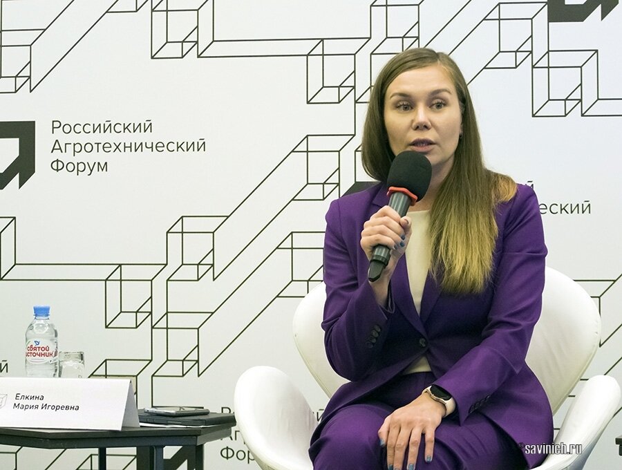 Ёлкина Мария Игоревна, директор департамента сельскохозяйственного, пищевого и строительно-дорожного машиностроения Минпромторга РФ, фото Галины Савинич