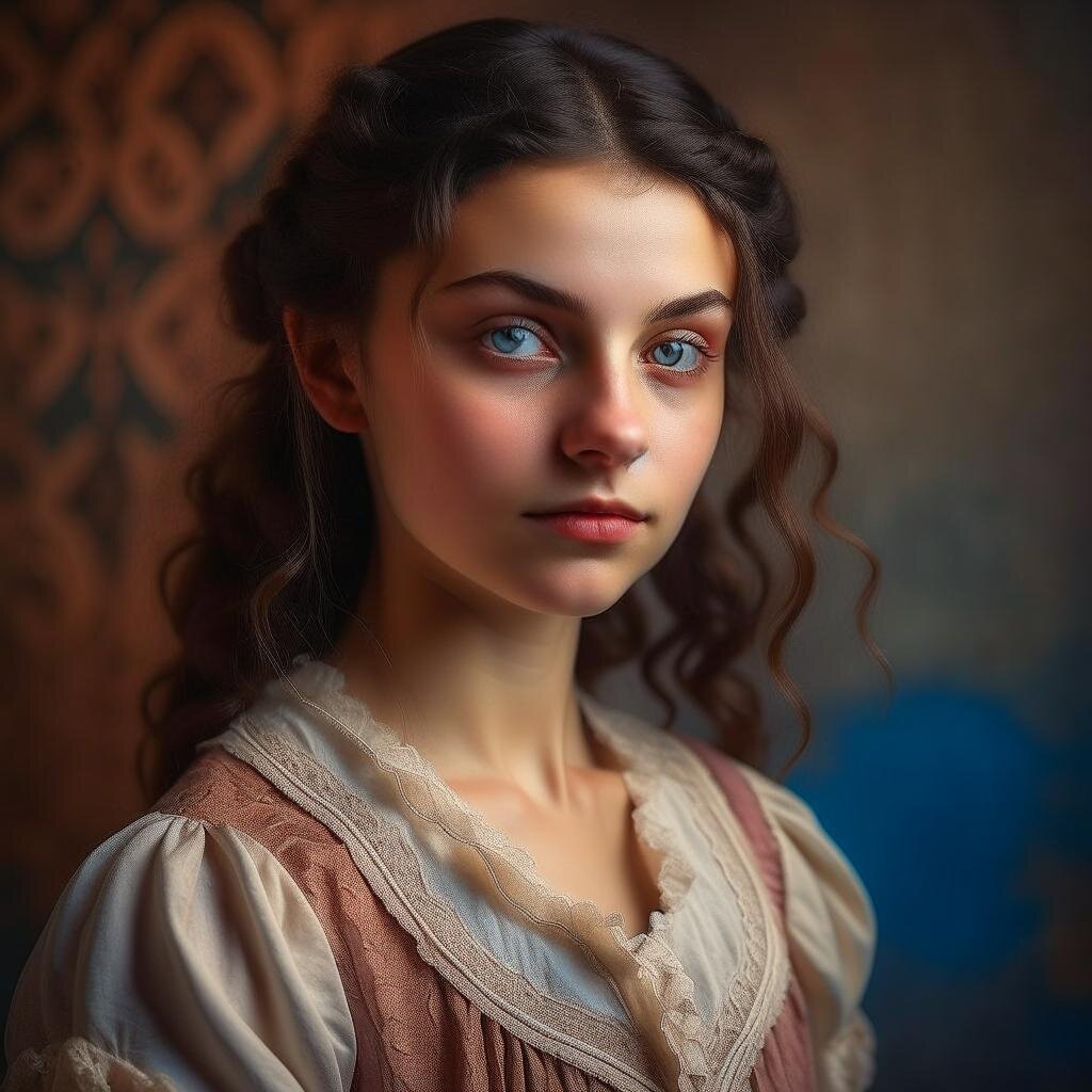 Наташа Ростова. Нейросеть kandinsky 2.2.