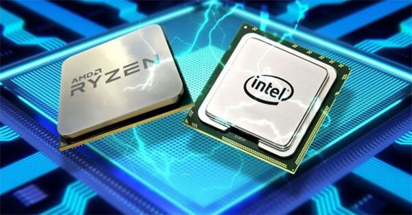 Intel Vs AMD (фотографию взял с сайта: thg.ru/cpu/amd_vs_intel/)