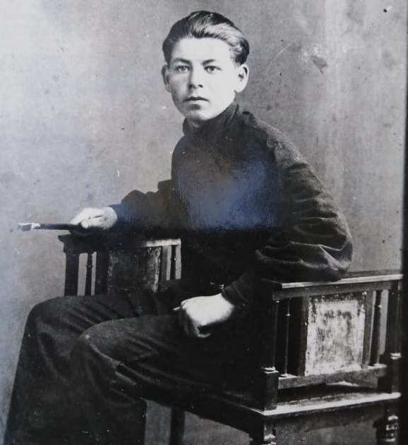    Михаил Симонов в детстве. Фото: Из личного архивa/ Василий Симонов