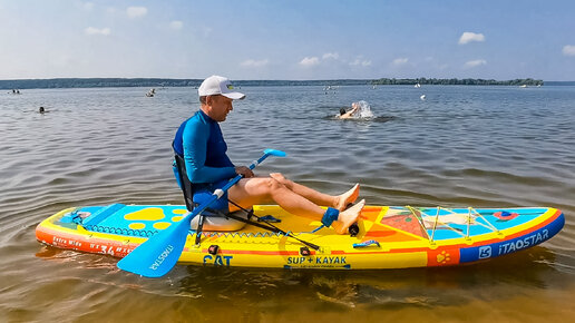 Первые шаги на сапборде - Sup-Kayak. День 2.