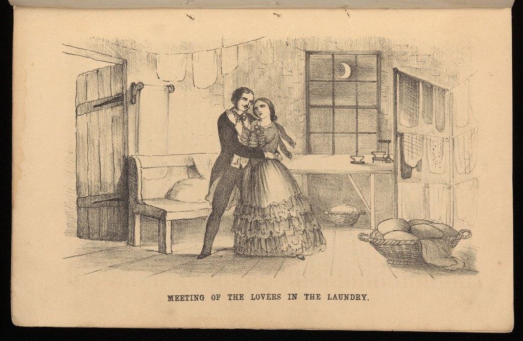 Тайные свидания Мадлен и Пьера Эмиля