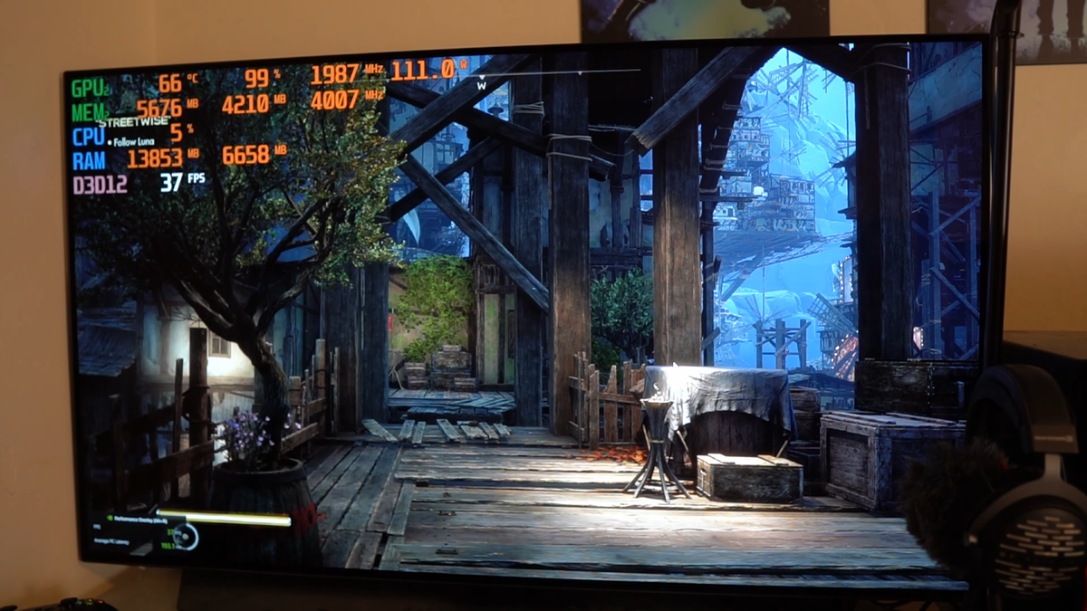    GeForce GTX 1060 с FSR 3 без генерации кадров