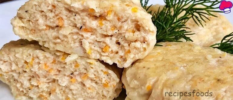 куриные котлеты без пароварки