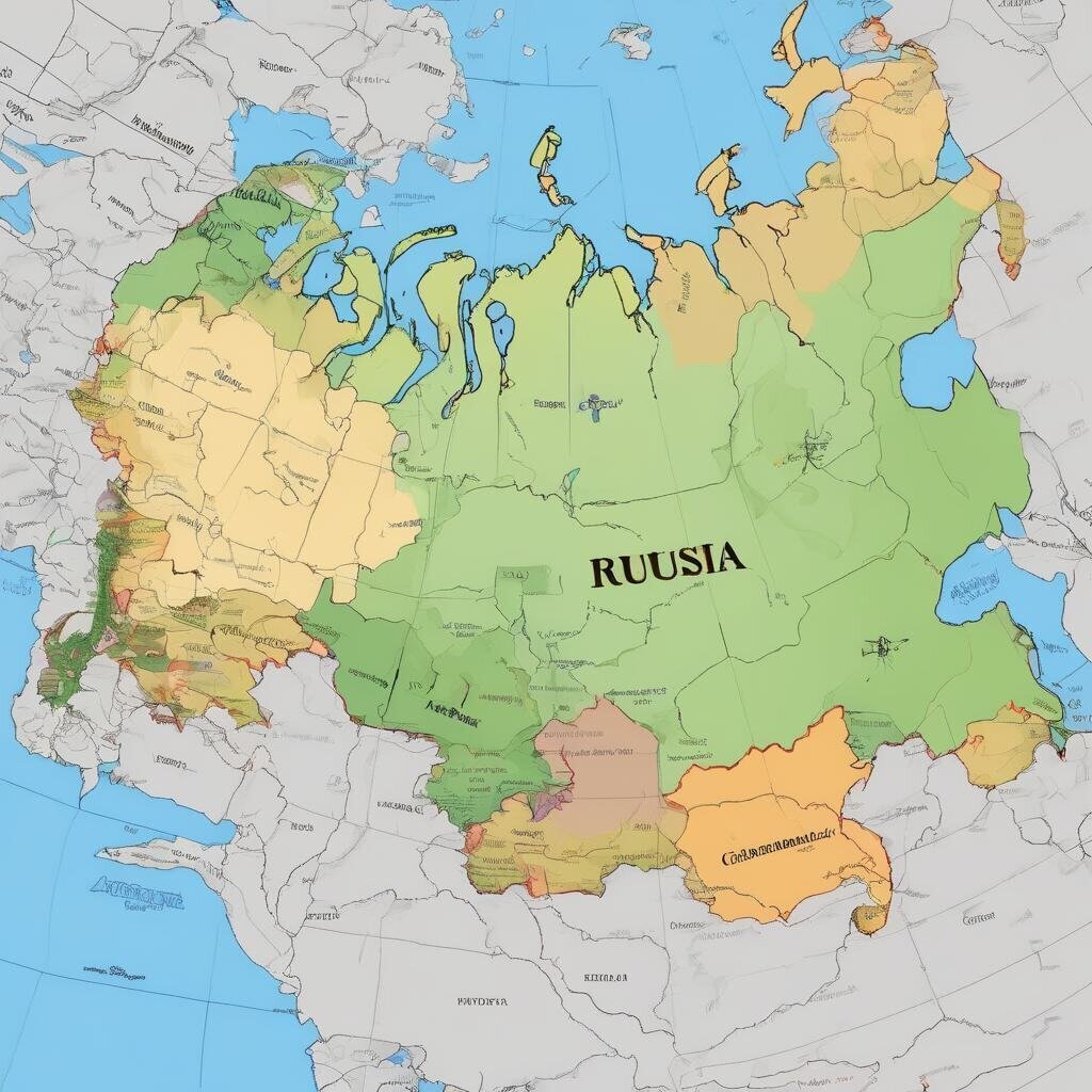 Russia 2100 Map.