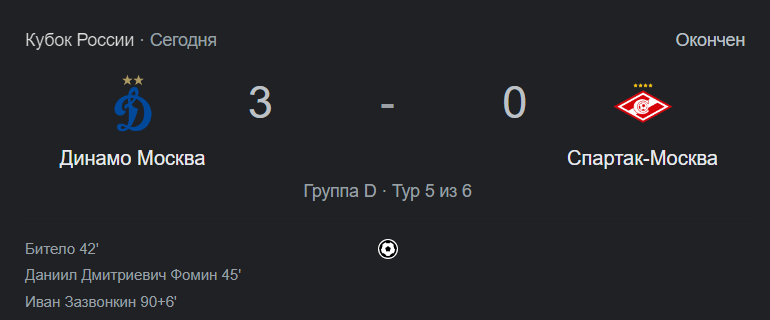 Известный футбольный эксперт не удержался в своей колонке и сделал ряд заявлений после матча «Динамо» — «Спартак». Что сказал Бубнов? Приветствую всех болельщиков и любителей российского футбола.-3