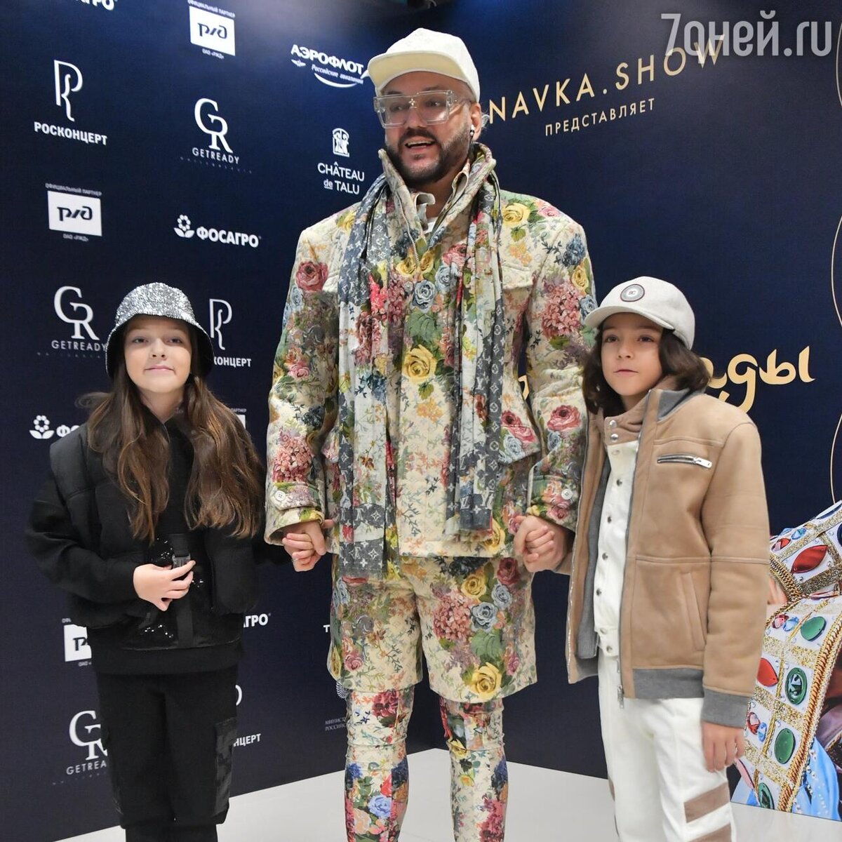    Филипп Киркоров с сыном Мартином и дочерью Аллой-Викторией © Komsomolskaya Pravda/globallookpress.com