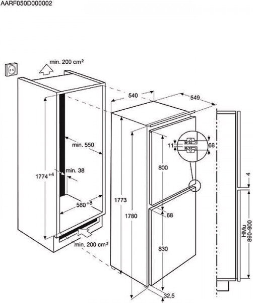 AEG SCT981800S
Кол-во компрессоров: 1
Общий объем: 246 л
