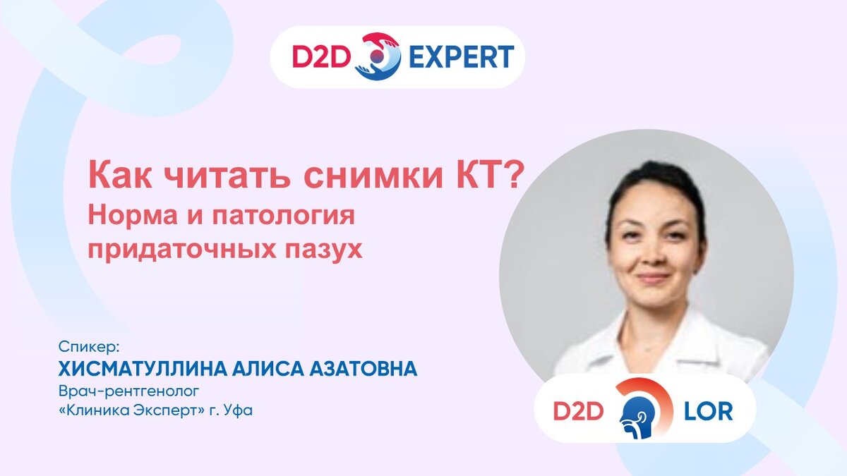 Как читать снимки КТ? Норма и патология придаточных пазух | D2D Expert |  Дзен