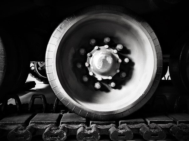 Серийный опорный каток.