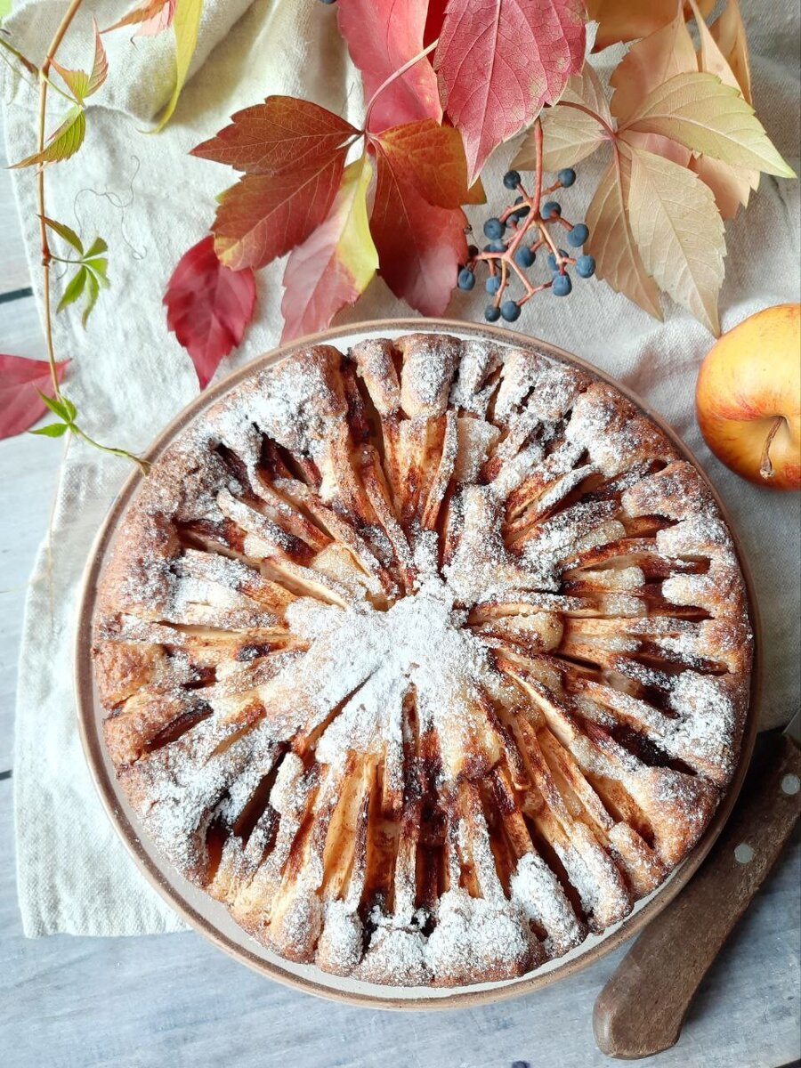 Рецепт: Кексы с карамелизированным яблоком и корицей - Вкусно, красиво , ароматно.