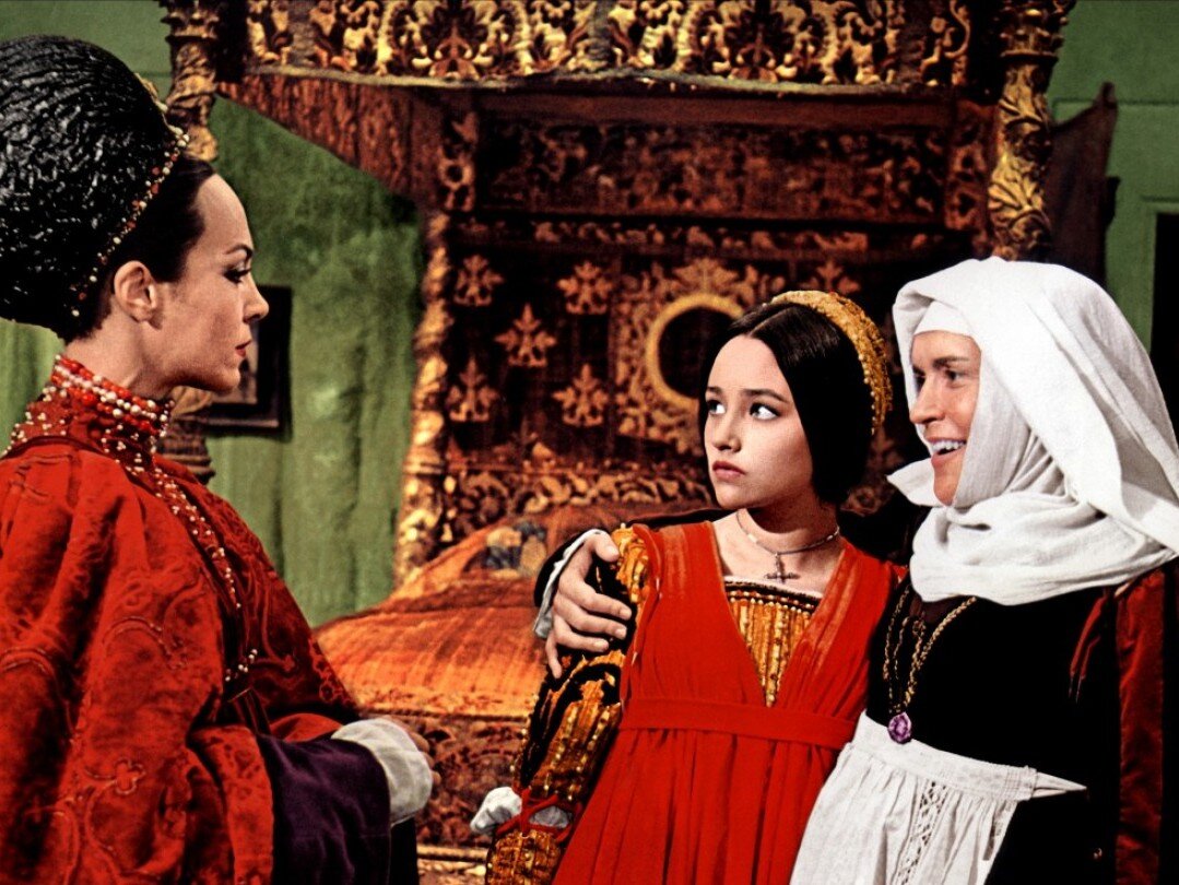 Кадр из фильма «Ромео и Джульетта», 1968 год, режиссер Франко Дзеффирелли